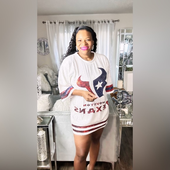 Dresses & Skirts - Sale‼️Houston Texans sequin dress. No discount